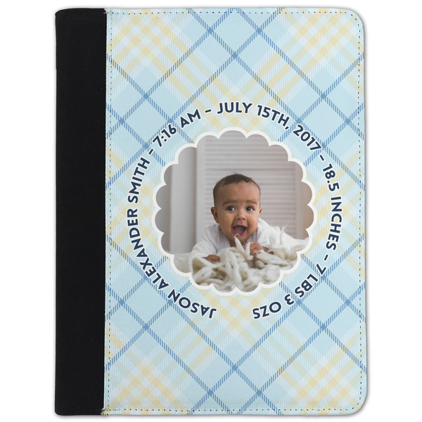 Custom Baby Boy Photo Padfolio Clipboard - Small