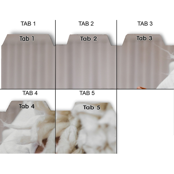 Baby Boy Photo Page Dividers - Set of 5 - Approval