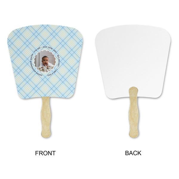 Baby Boy Photo Paper Fans - Approval