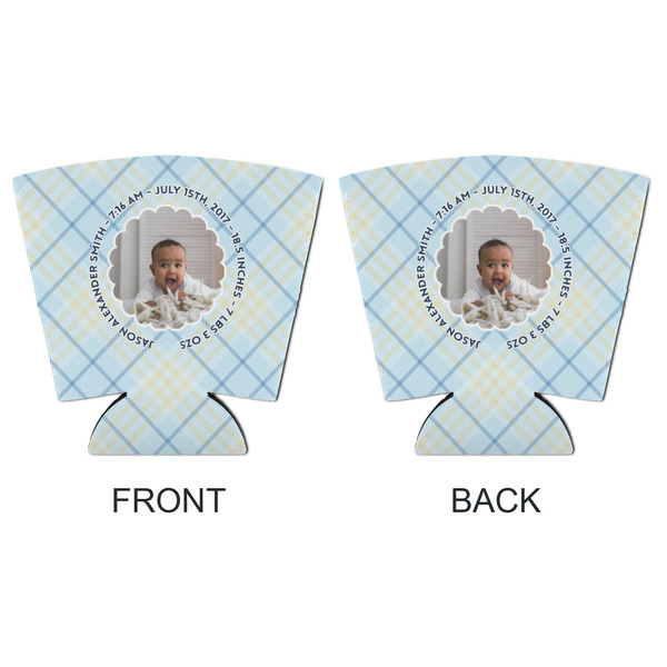 Baby Boy Photo Party Cup Sleeves - with bottom - APPROVAL