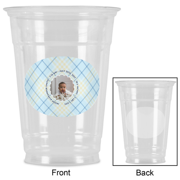 Baby Boy Photo Party Cups - 16oz - Approval