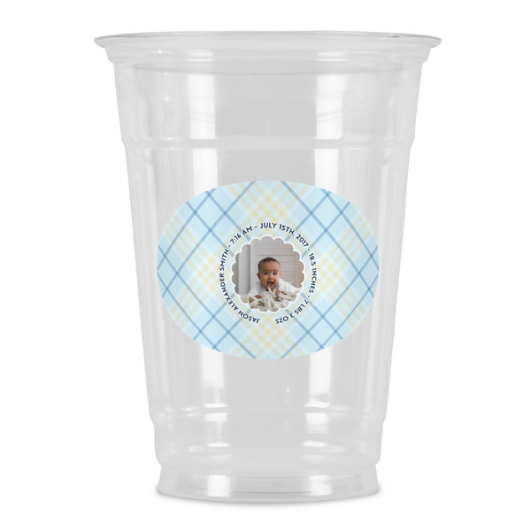 Custom Baby Boy Photo Party Cups - 16oz
