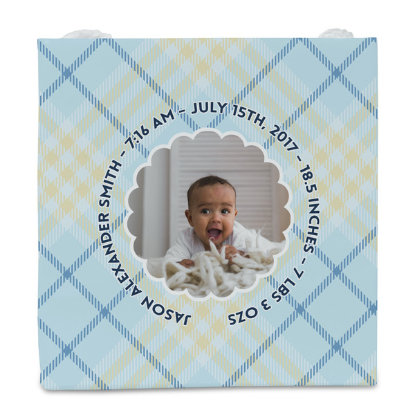 Baby Boy Photo Party Favor Gift Bag - Matte - Front