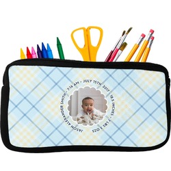 Baby Boy Photo Neoprene Pencil Case - Small