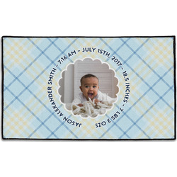 Baby Boy Photo Door Mat - 60"x36" (Personalized)