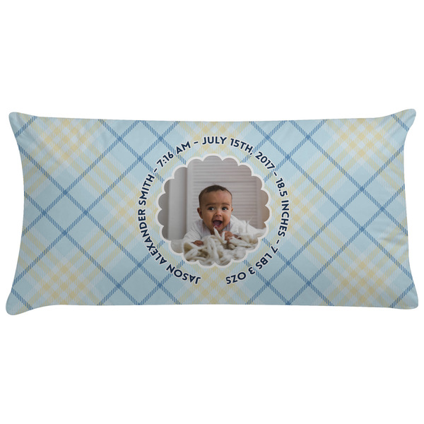 Custom Baby Boy Photo Pillow Case - King (Personalized)