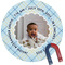 Baby Boy Photo Round Fridge Magnet
