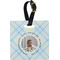 Baby Boy Photo Personalized Square Luggage Tag