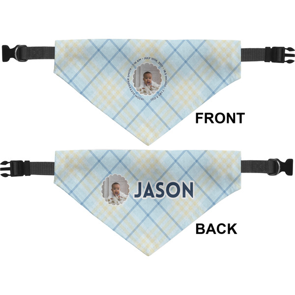 Baby Boy Photo Pet Bandana Approval