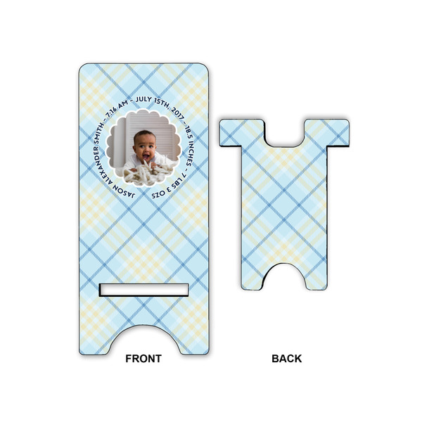 Baby Boy Photo Phone Stand - Front & Back