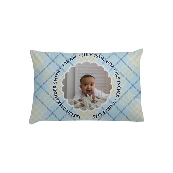 Custom Baby Boy Photo Pillow Case - Toddler (Personalized)