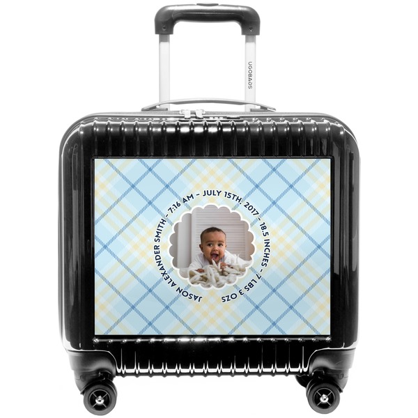 Custom Baby Boy Photo Pilot / Flight Suitcase (Personalized)