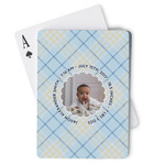 Baby Boy Photo Playing Cards