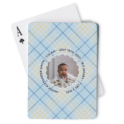Baby Boy Photo Playing Cards
