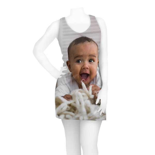 Baby Boy Photo Racerback Dress - On Model - Front