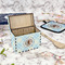 Baby Boy Photo Recipe Box - Full Color - In Context