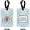 Baby Boy Photo Rectangle Luggage Tag (Front + Back)
