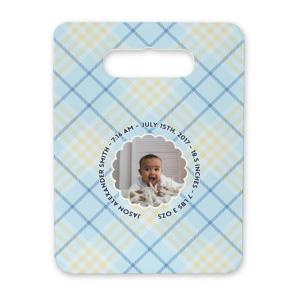 Custom Baby Boy Photo Rectangular Trivet with Handle