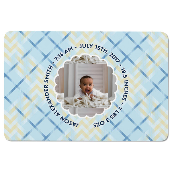 Baby Boy Photo Rectangular Fridge Magnet - FRONT