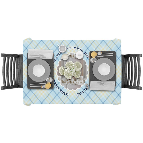 Baby Boy Photo Rectangular Tablecloths - LIFESTYLE