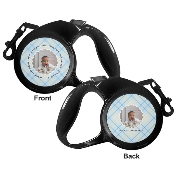 Baby Boy Photo Retractable Dog Leash - Medium Large - Apvl
