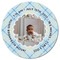 Baby Boy Photo Round Fridge Magnet - FRONT