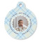 Baby Boy Photo Round Pet ID Tag
