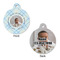 Baby Boy Photo Round Pet Tag - Front & Back