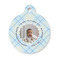 Baby Boy Photo Round Pet ID Tag - Small