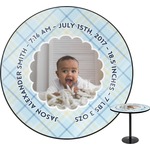 Baby Boy Photo Round Table - 30" (Personalized)