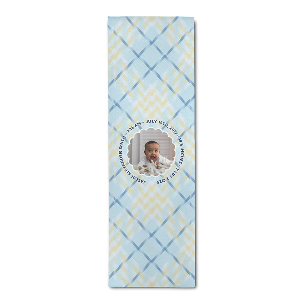 Custom Baby Boy Photo Runner Rug - 2.5'x8'