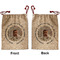 Baby Boy Photo Santa Sack - Front & Back