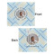 Baby Boy Photo Security Blanket - Front & Back View