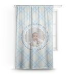 Baby Boy Photo Sheer Curtain