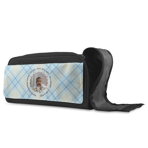 Baby Boy Photo Shoe Bags - ANGLE (Open)
