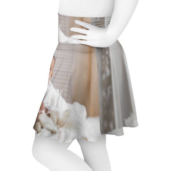 Baby Boy Photo Skater Skirt - Side