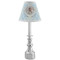 Baby Boy Photo Small Chandelier Lamp - LIFESTYLE (on candle stick)