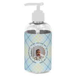 Baby Boy Photo Plastic Soap / Lotion Dispenser (8 oz - Small - White)