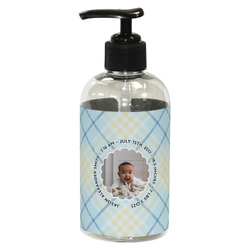 Baby Boy Photo Plastic Soap / Lotion Dispenser (8 oz - Small - Black)