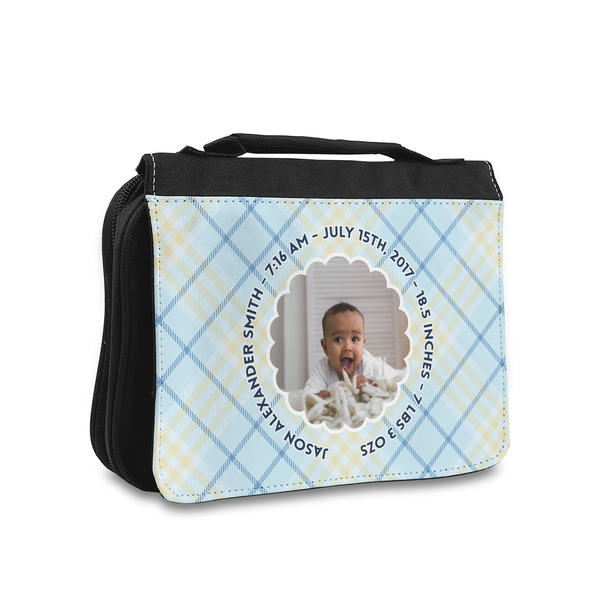 Custom Baby Boy Photo Toiletry Bag - Small