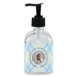 Baby Boy Photo Glass Soap & Lotion Bottle - Single Bottle