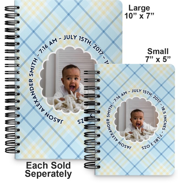 Baby Boy Photo Spiral Journal - Comparison