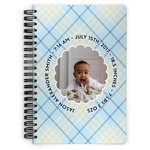 Baby Boy Photo Spiral Notebook
