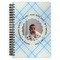 Baby Boy Photo Spiral Journal Large - Front View
