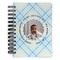 Baby Boy Photo Spiral Journal Small - Front View