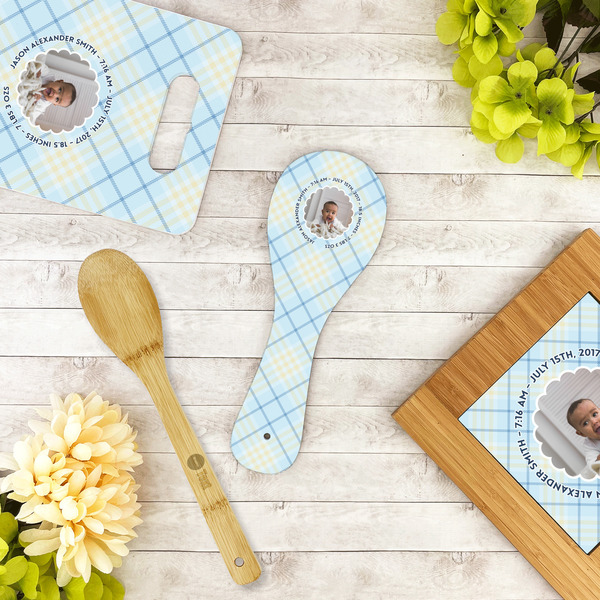 Baby Boy Photo Spoon Rest Trivet - LIFESTYLE