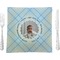 Baby Boy Photo Square Dinner Plate