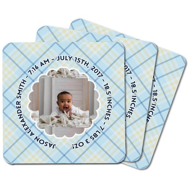 Baby Boy Photo Square Fridge Magnet - MAIN