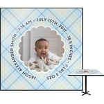 Baby Boy Photo Square Table Top (Personalized)