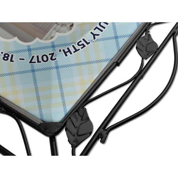 Baby Boy Photo Square Trivet - Detail